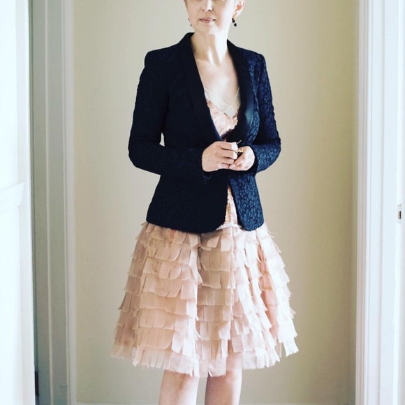 Zara tuxedo lace jacket - Picture 3 of 3